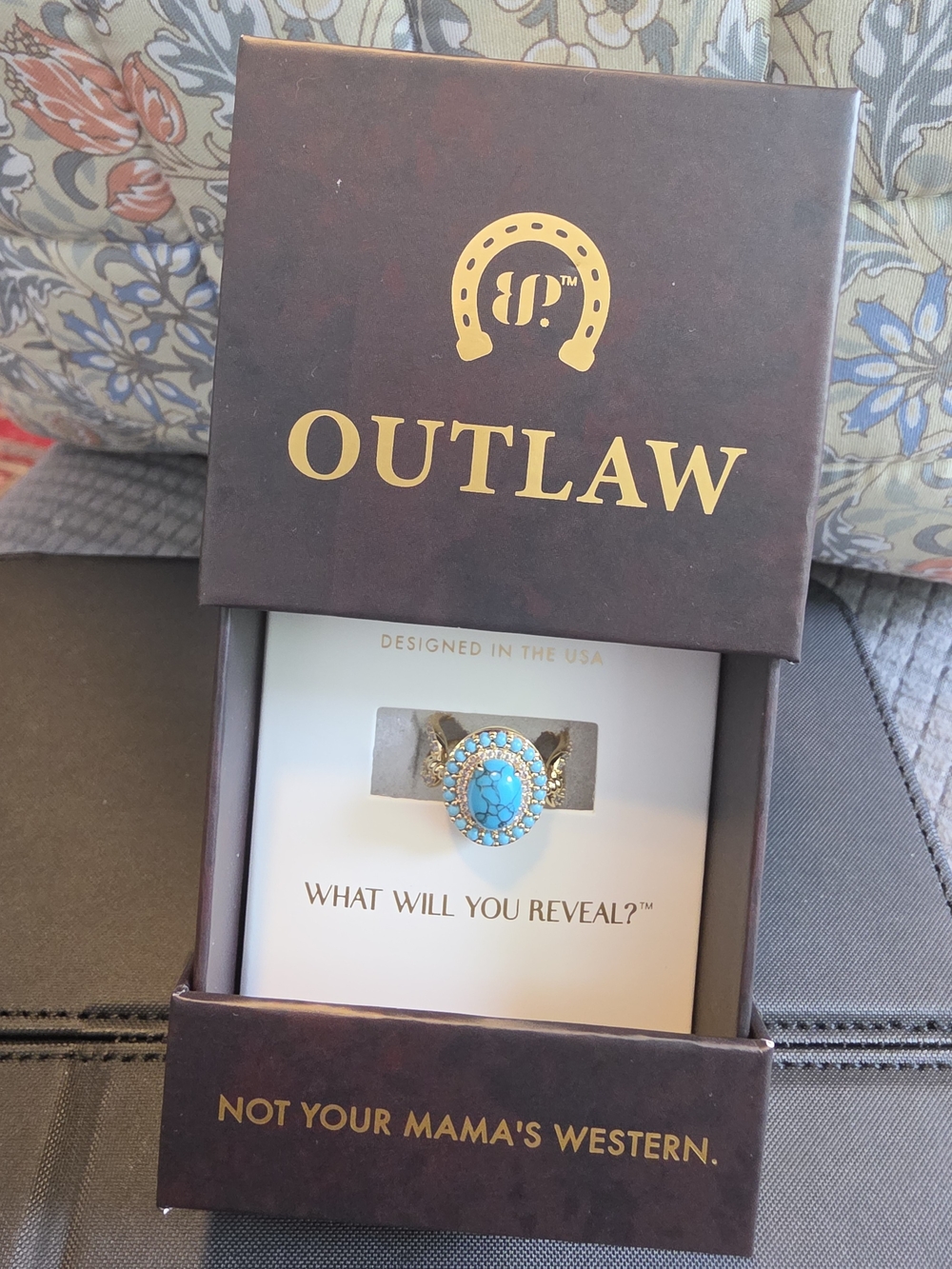 BP Outlaw Whiskey Vow Ring